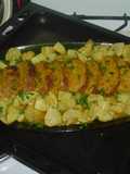 Erizo con patatas (es un plato de carne)