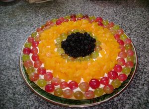 Una foto de Tarta de frutas