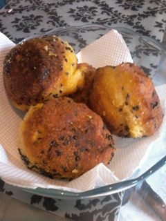 Una foto de Croquetas de papa y zapallo
