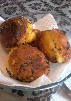 Una foto de Croquetas de papa y zapallo