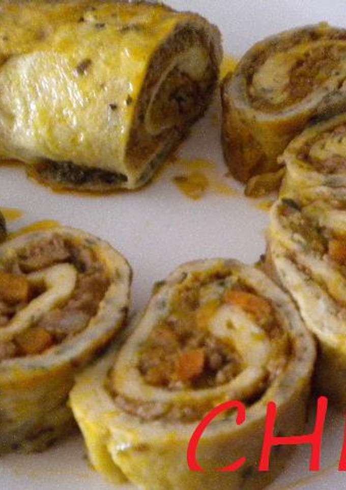 Una foto de Tortilla en rollo