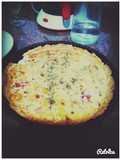 Quiche jamón y queso