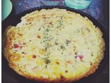 Quiche jamón y queso