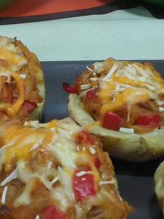 Una foto de Patatas rellenas verduleras