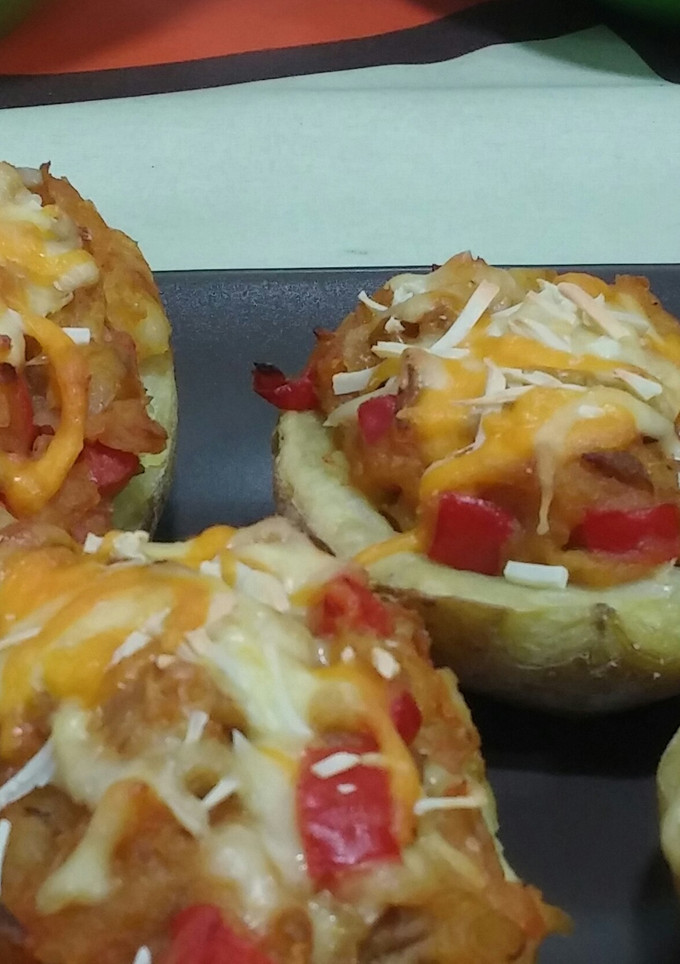 Una foto de Patatas rellenas verduleras