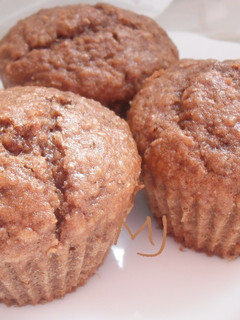 Una foto de Magdalenas de avena y chocolate