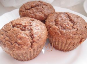Una foto de Magdalenas de avena y chocolate