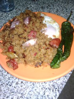 Una foto de Migas a la antigua