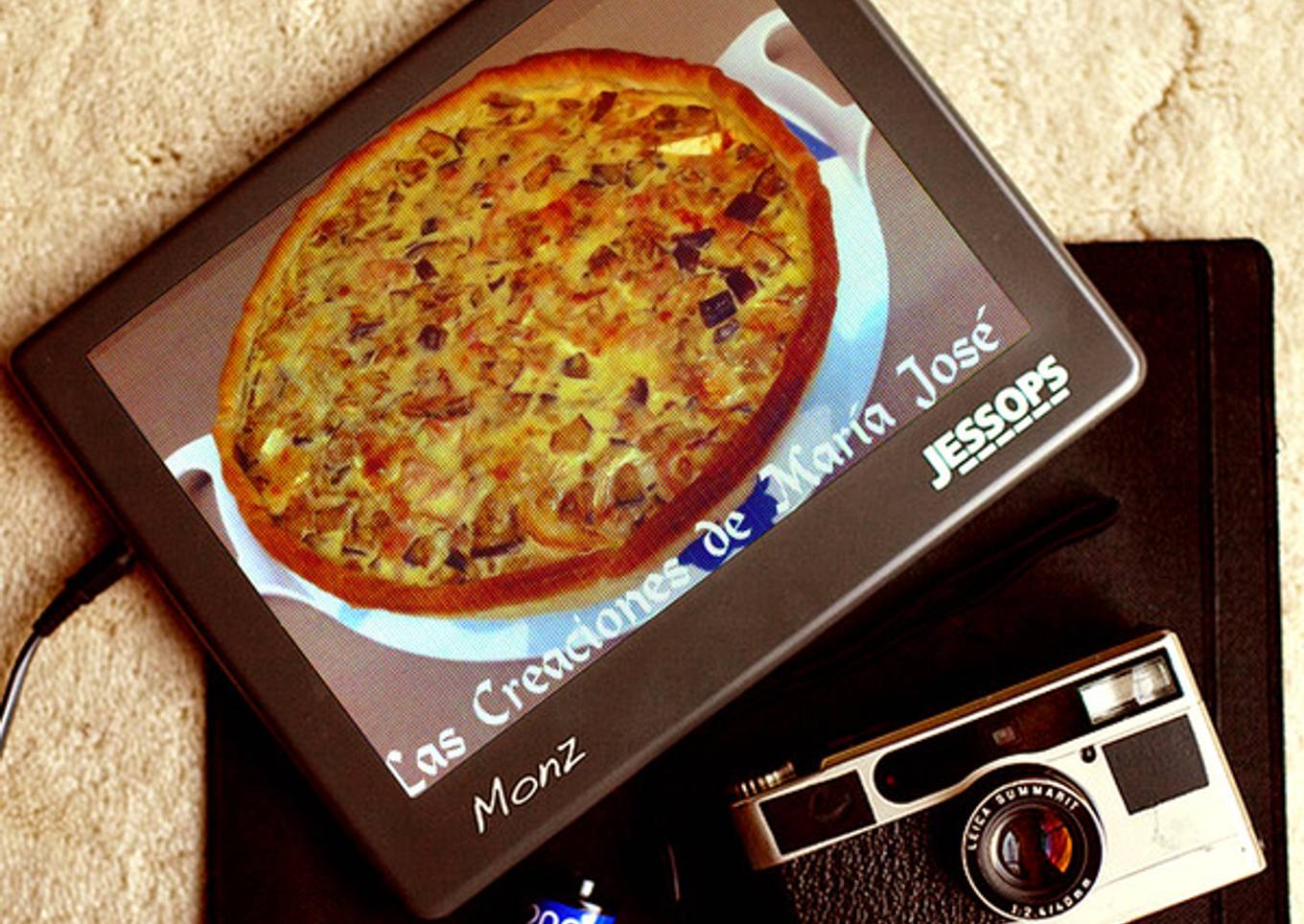 Quiche de berenjena