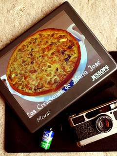 Una foto de Quiche de berenjena