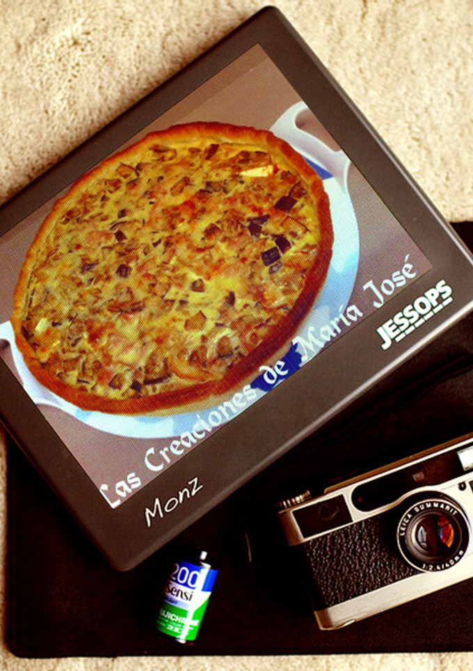 Una foto de Quiche de berenjena