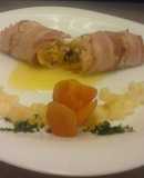 Pechuga rellena dulce