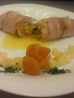 Una foto de Pechuga rellena dulce
