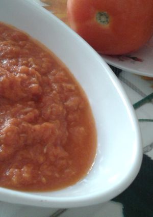 Una foto de Salsa de tomate fácil