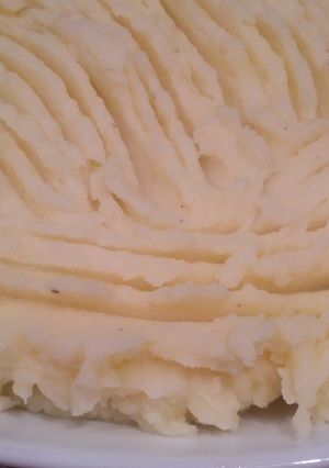 Una foto de Puré de patatas con ajo