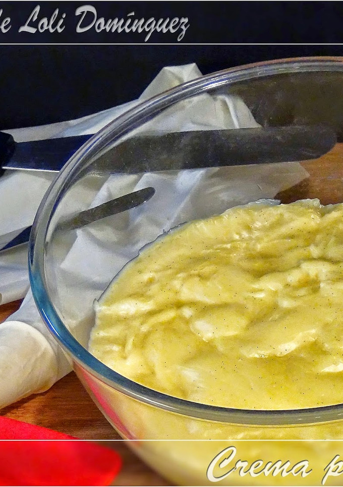 Una foto de Crema pastelera