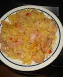 Repollo con jamón