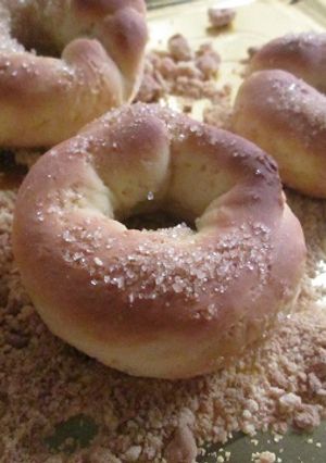 Una foto de Rosquillas azucaradas para cuaresma