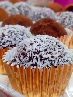 Una foto de Trufas de chocolate