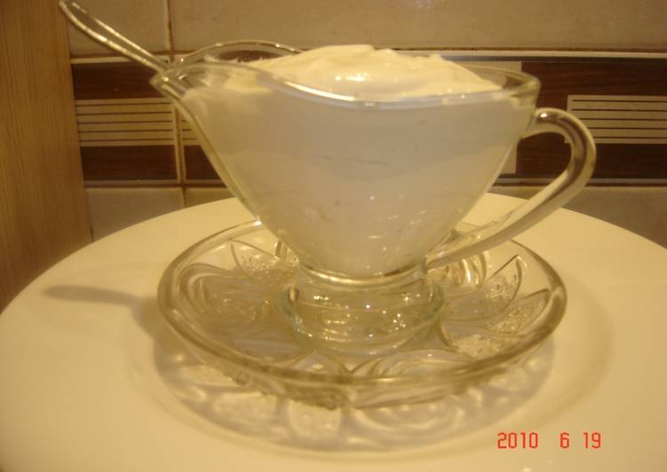 Alioli o mayonesa con leche (sin huevo )