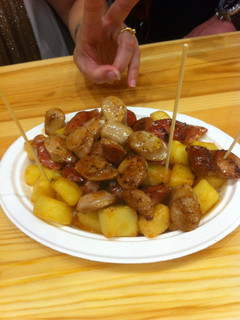 Una foto de Salchipapas