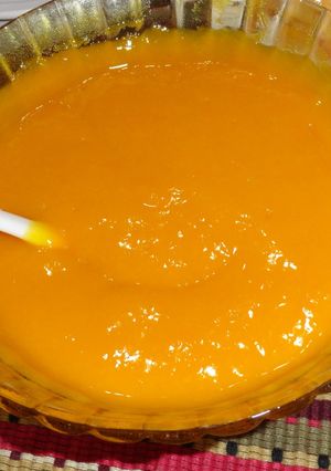 Una foto de Mermelada de mango cubana