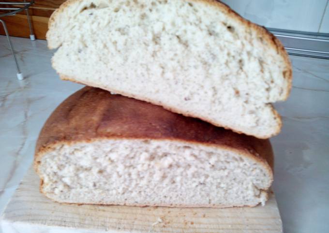 Foto principal de Hogaza de pan con semilla de lino