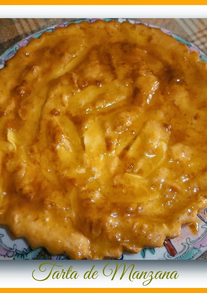 Una foto de Tarta de manzana