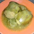 Alcachofas rellenas de carne