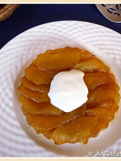 Una foto de Mini tatin de manzana