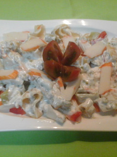 Una foto de Ensalada de pasta tártara