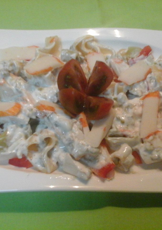 Una foto de Ensalada de pasta tártara 
