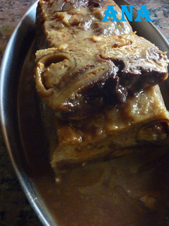 Una foto de Flan relleno de panqueques de dulce de leche