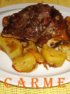 Una foto de Carrilleras asadas a la sidra