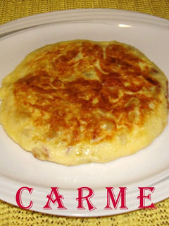 Una foto de Tortilla de patatas y embutidos