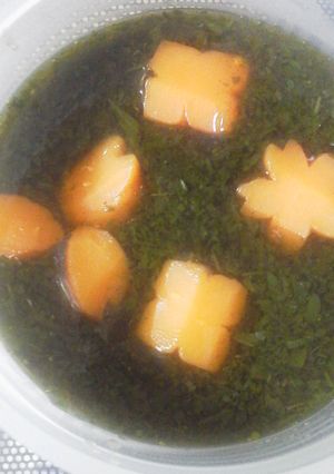 Foto principal de Gelatina salada de verduras apta para celiacos y alergicos