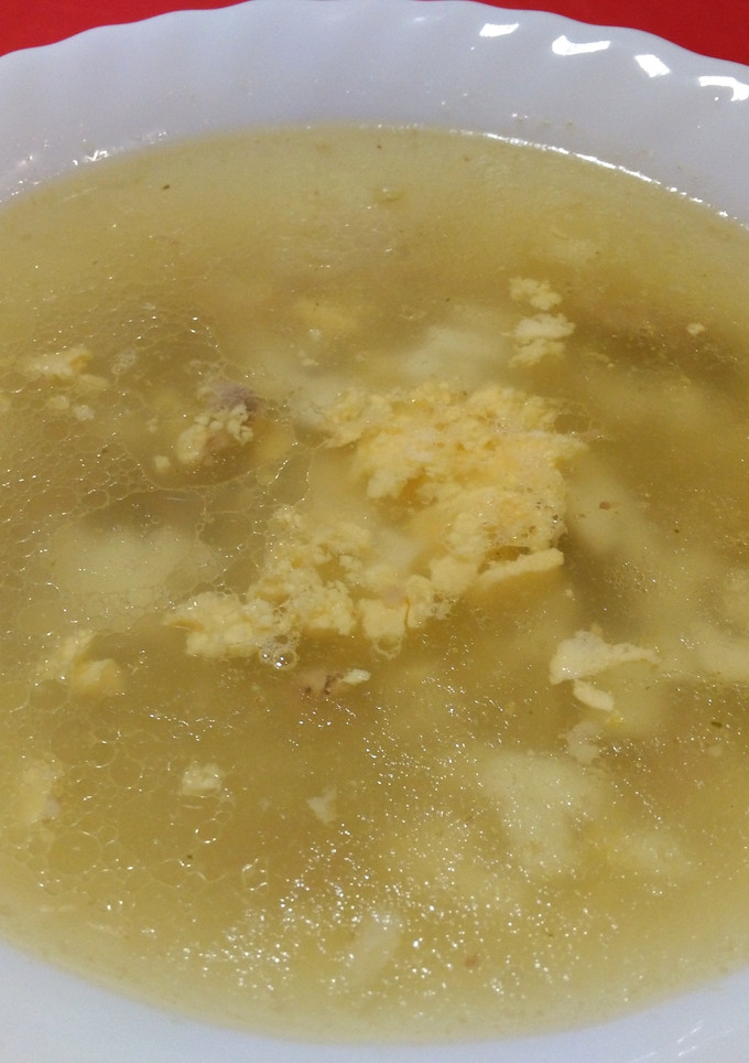 Una foto de Caldo de carne casero