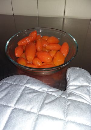 Una foto de Zanahorias glaseadas
