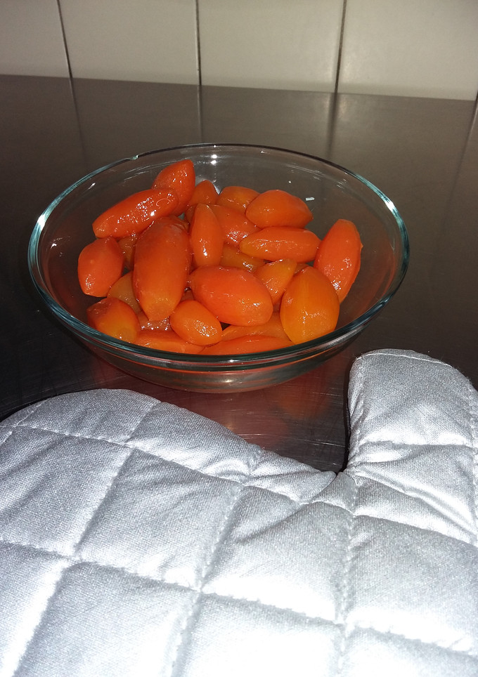 Una foto de Zanahorias glaseadas