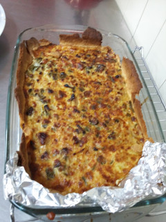 Una foto de Quiche de verduras