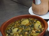 Potaje de garbanzos y espinacas