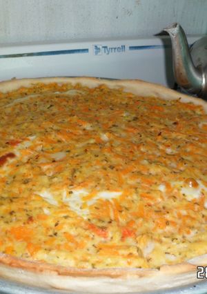 Una foto de Relleno para tarta de calabaza y queso