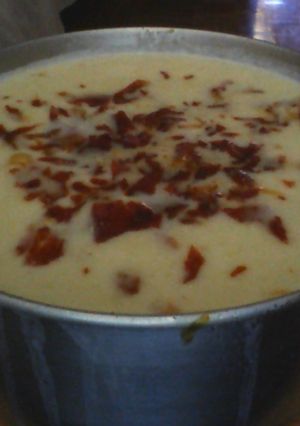 Una foto de Crema de melón