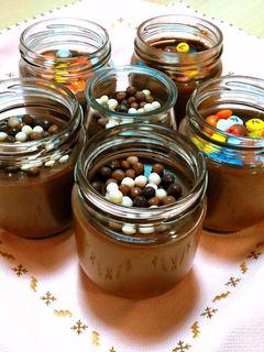 Una foto de Vasitos de chocolate
