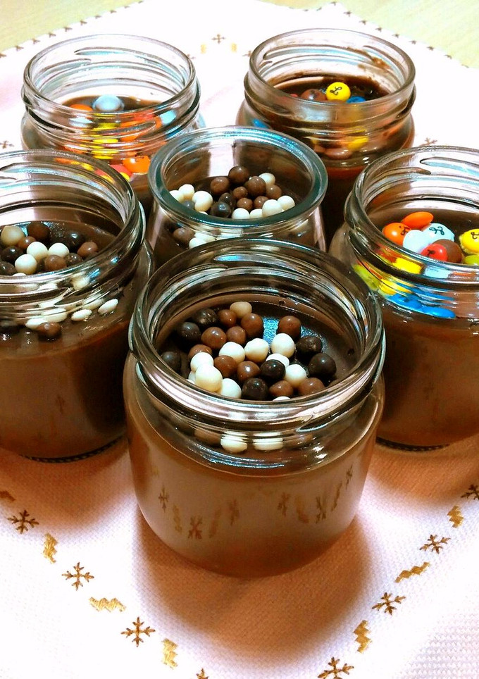 Una foto de Vasitos de chocolate