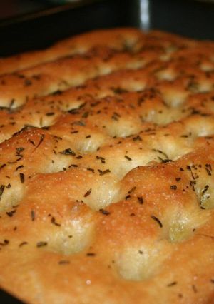 Una foto de Focaccia de calabaza