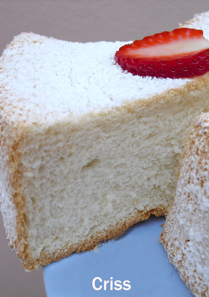 Una foto de Angel food cake