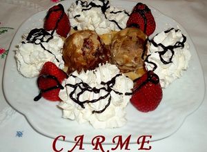 Una foto de Postre caprichoso