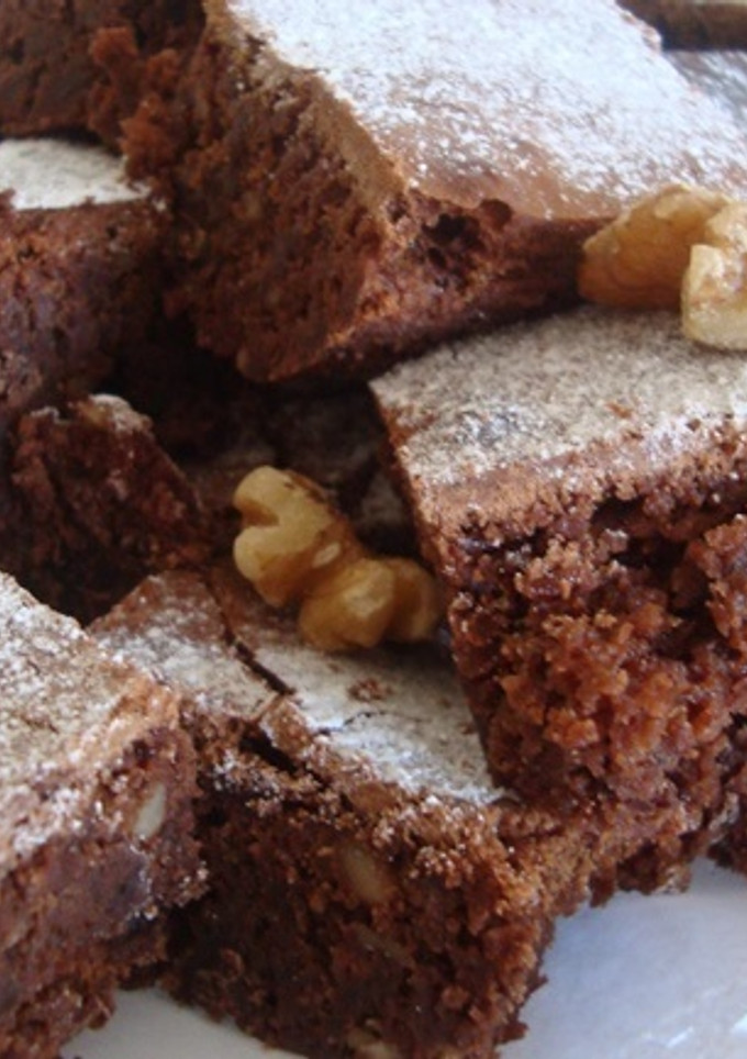 Una foto de Pastelitos de chocolate Brownies