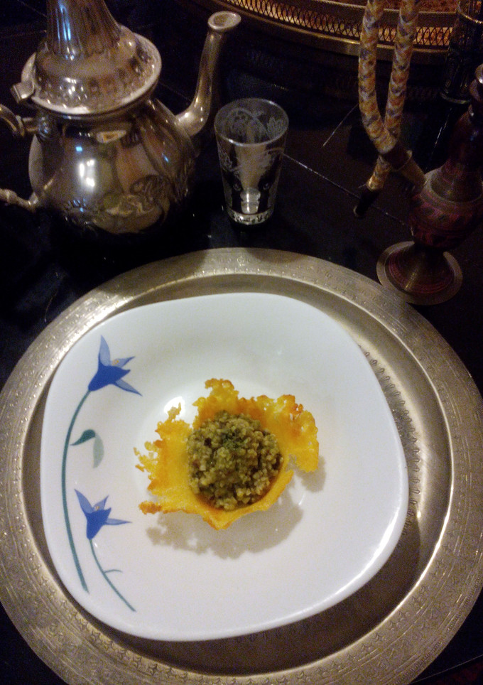Una foto de Ensalada fresca de quinoa y queso